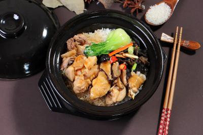 广东美食 糖心VLOG现在观看特色煲子饭满街飘香
